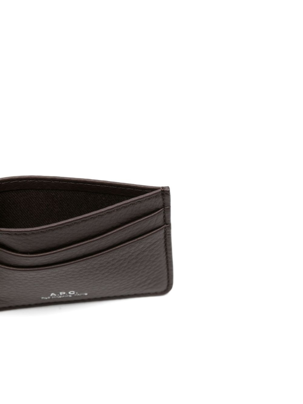 logo-plaque cardholder - 3