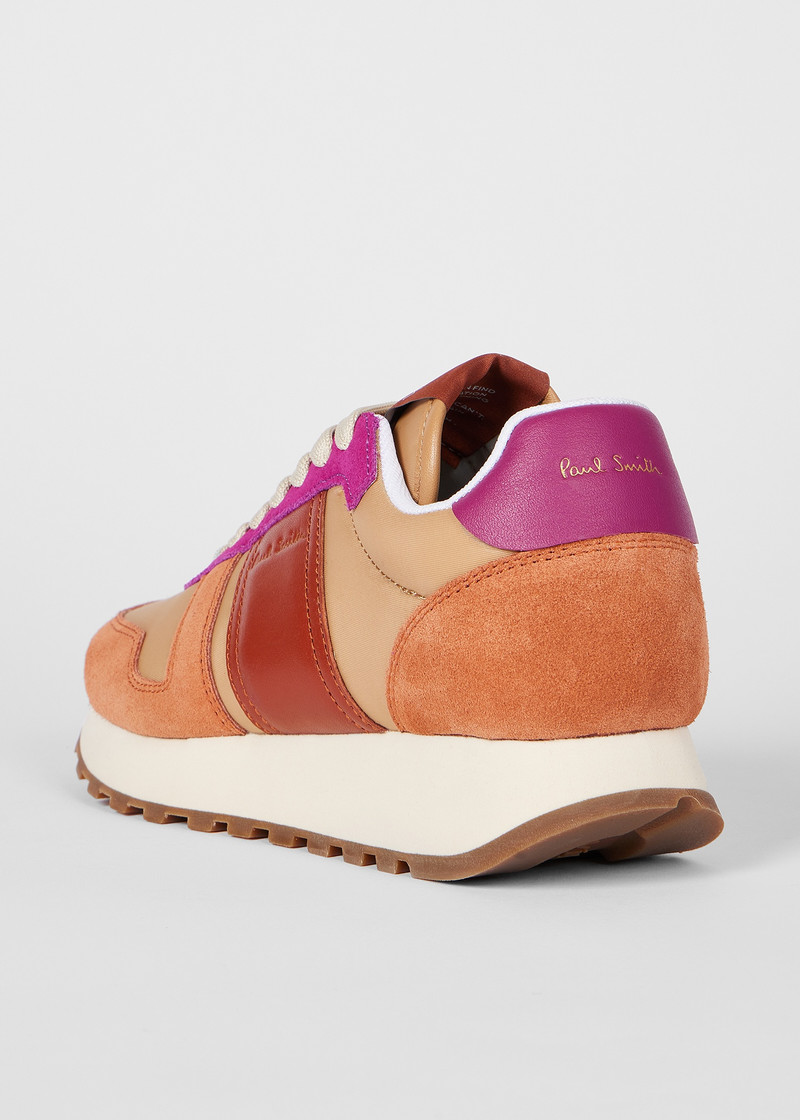 Women's Tan 'Eighties' Trainers 5