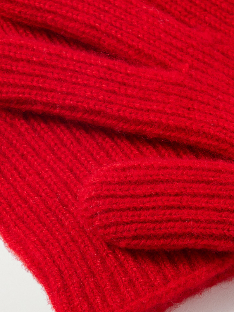 Ribbed Cashmere Gloves 3