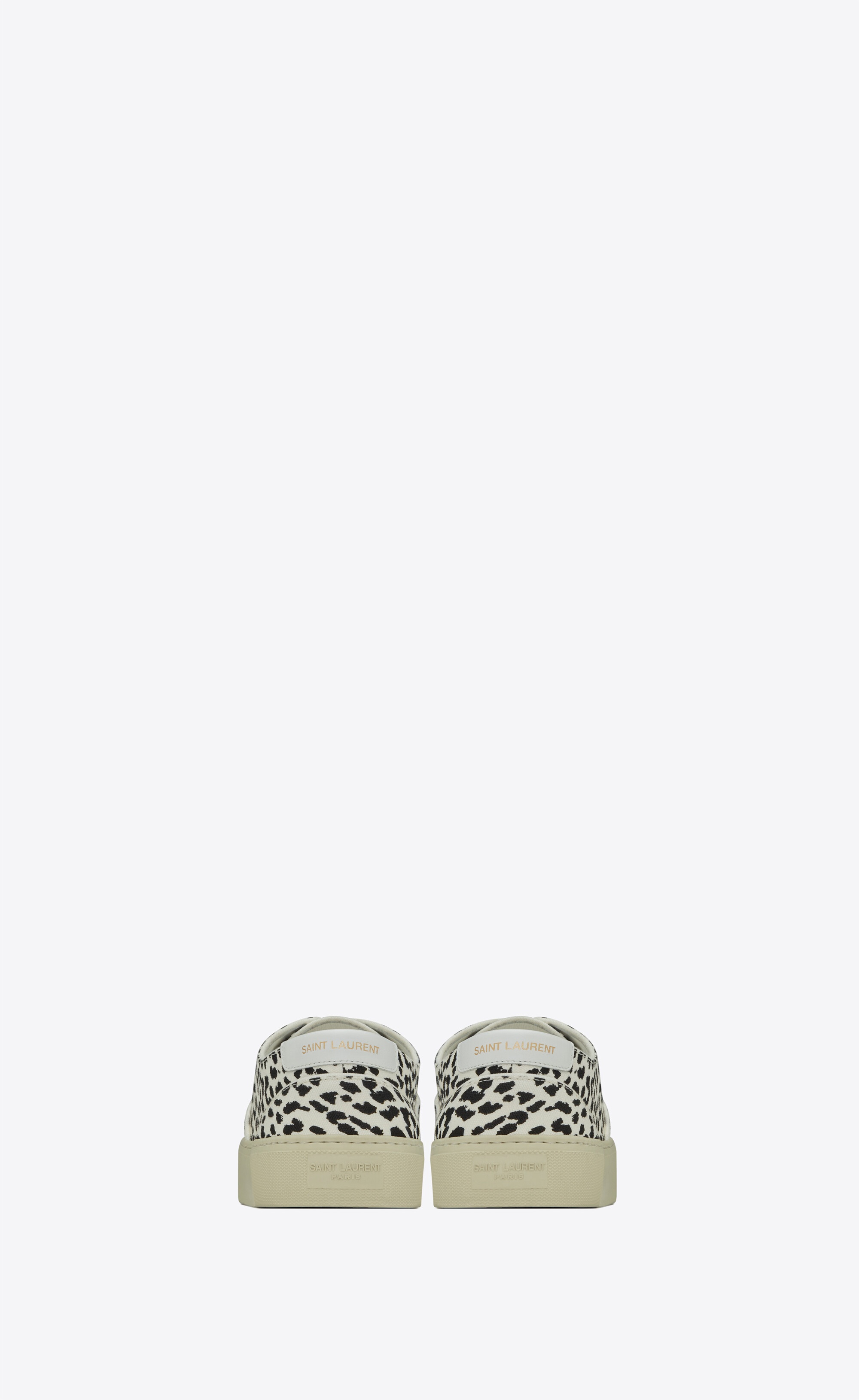 venice sneakers in babycat printed canvas - 3