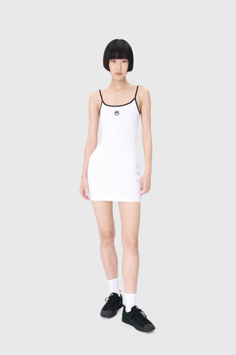 Marine Serre Moon Logo Jersey Mini Dress outlook