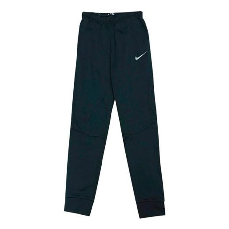 Nike Logo Straight Fleece Lined Casual Sports Pants Black AO2371-010 - 1