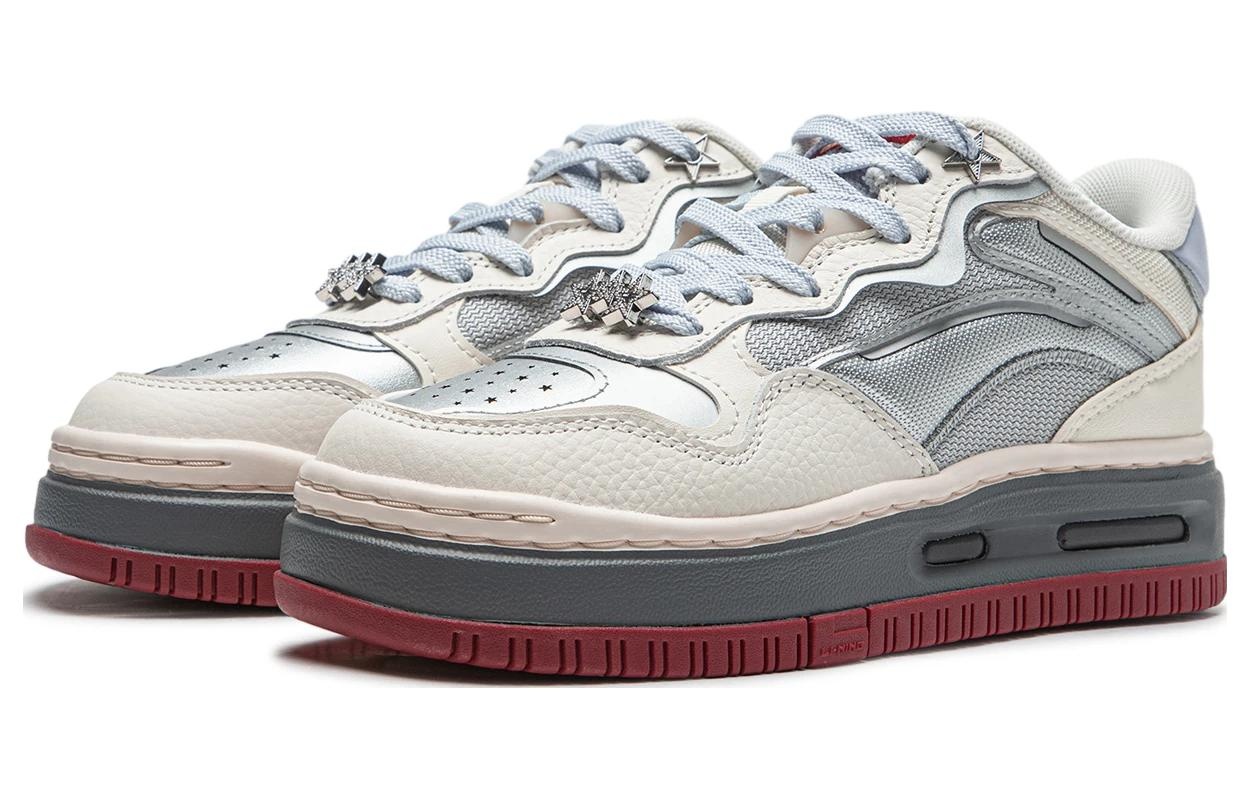 (WMNS) Li-Ning Future C1 'Beige Silver Grey' AGCT500-2 - 3