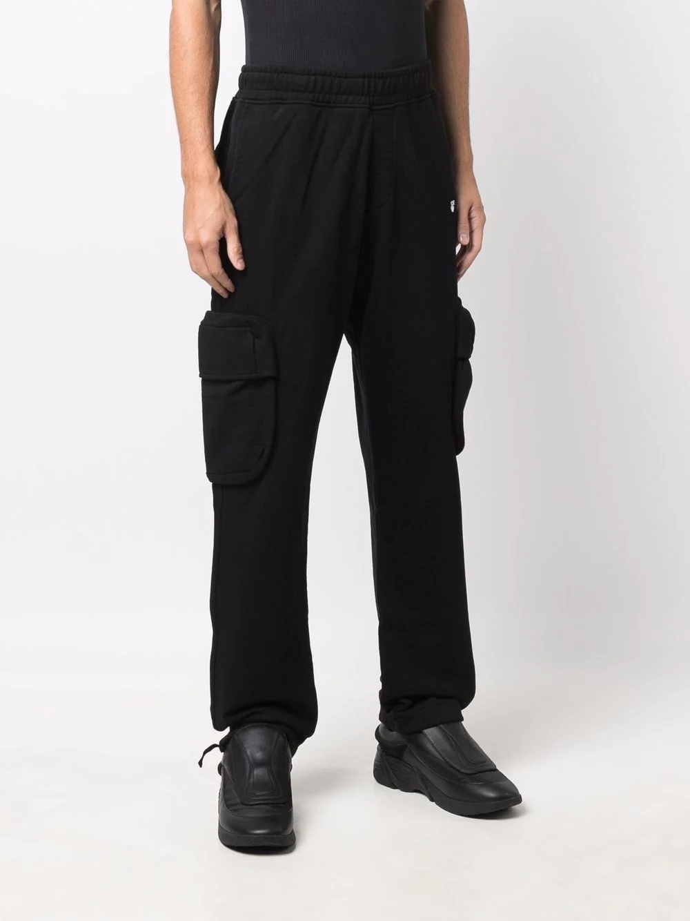 logo-print track pants - 3