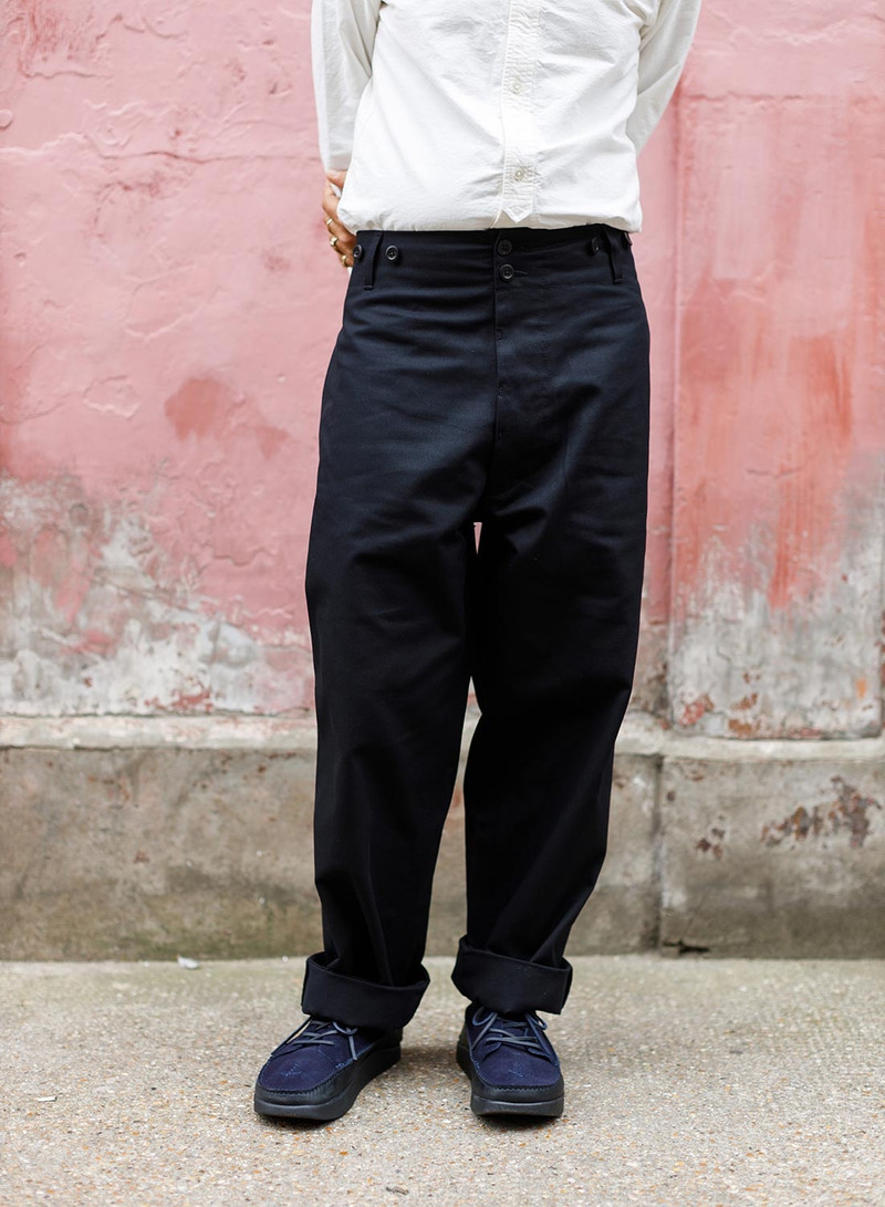Farm Pant Cavalry Twill in Black 3
