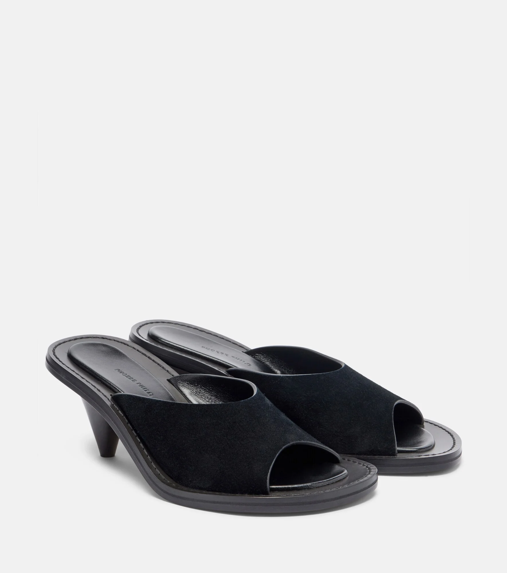 Suede mules - 1