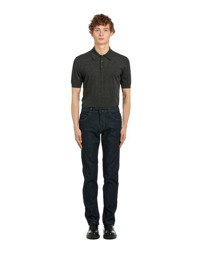 Prada Five-pocket denim trousers outlook