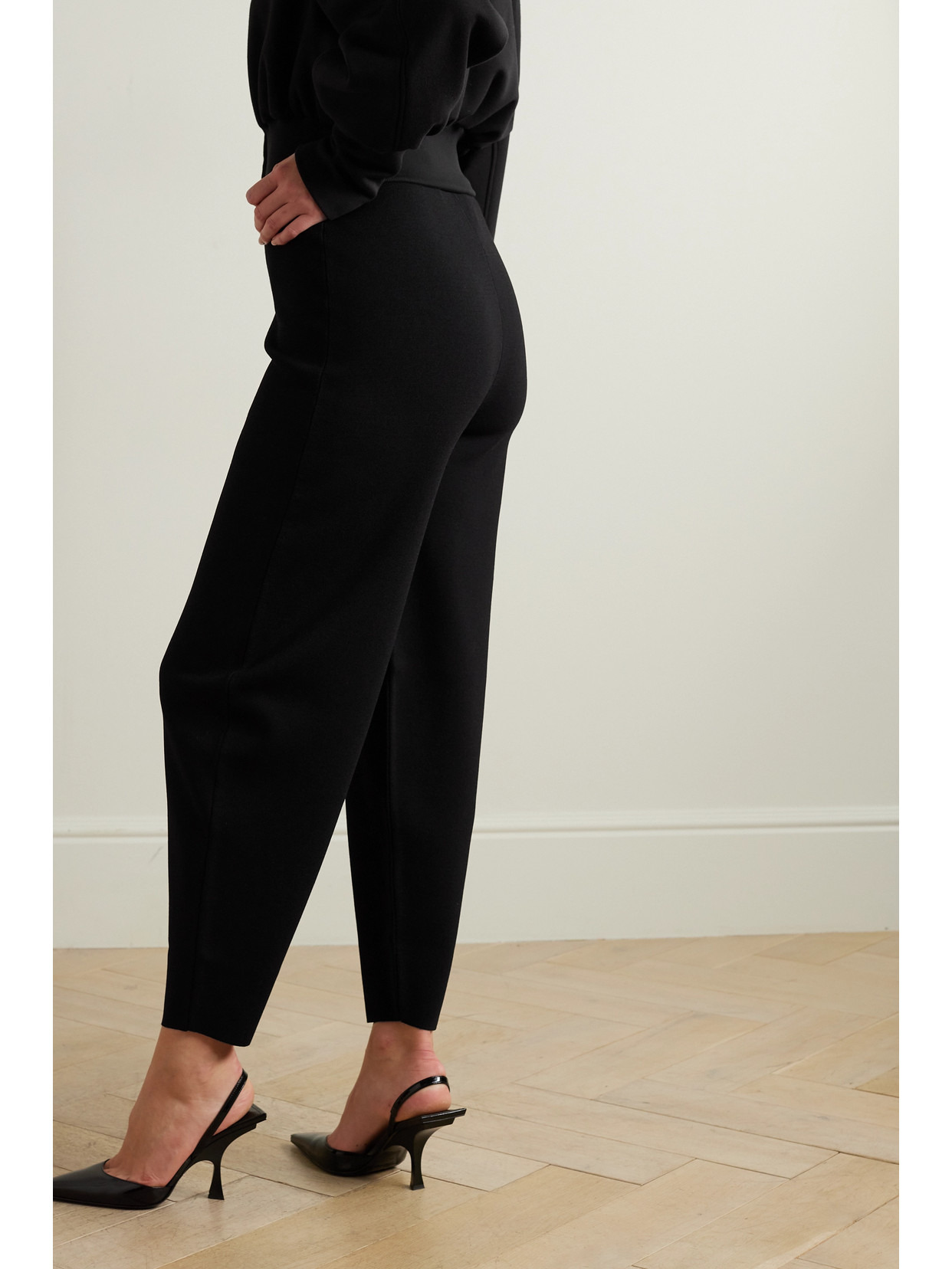 Civis Knitted Tapered Pants - 3