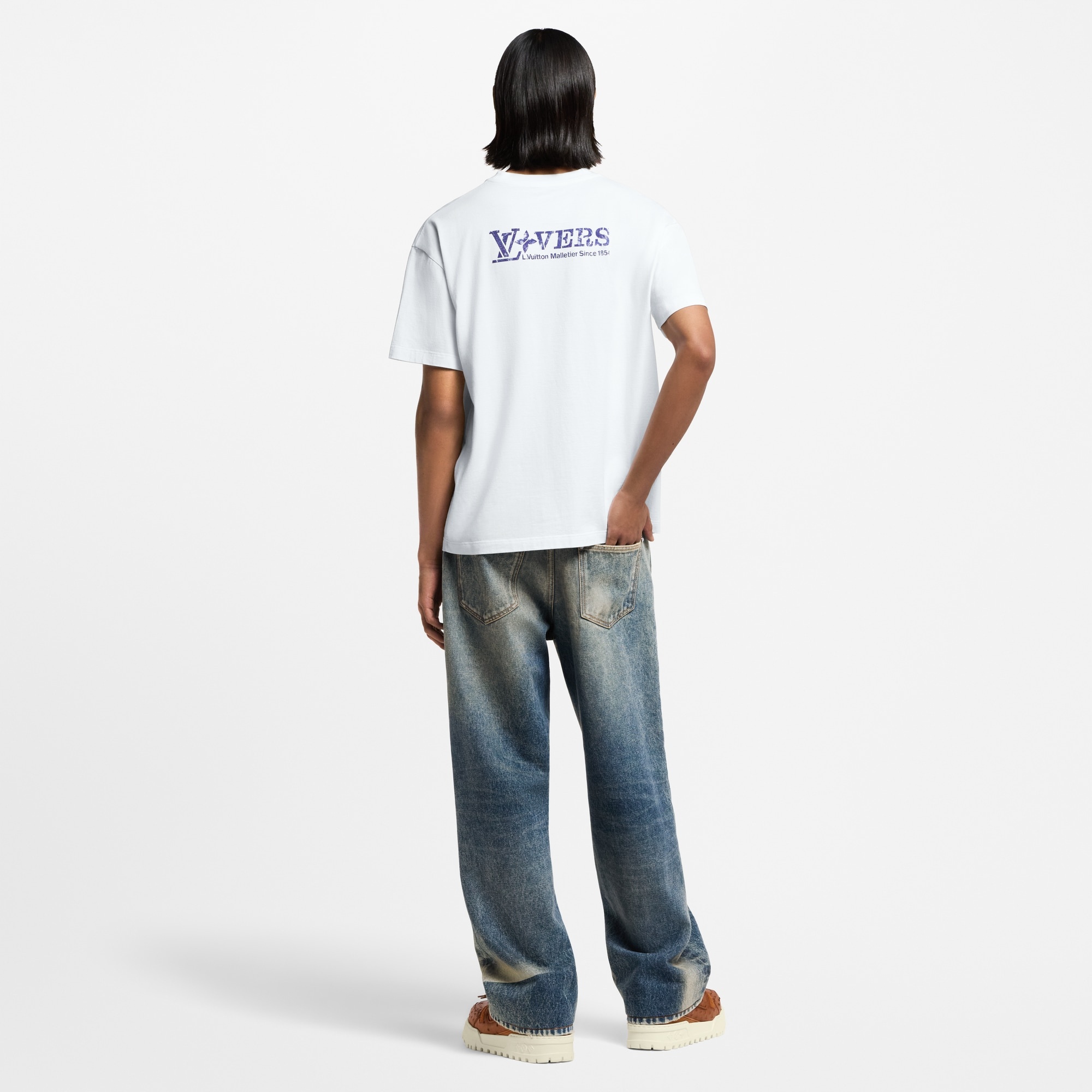 Embellished Graphic Cotton T-Shirt - 3