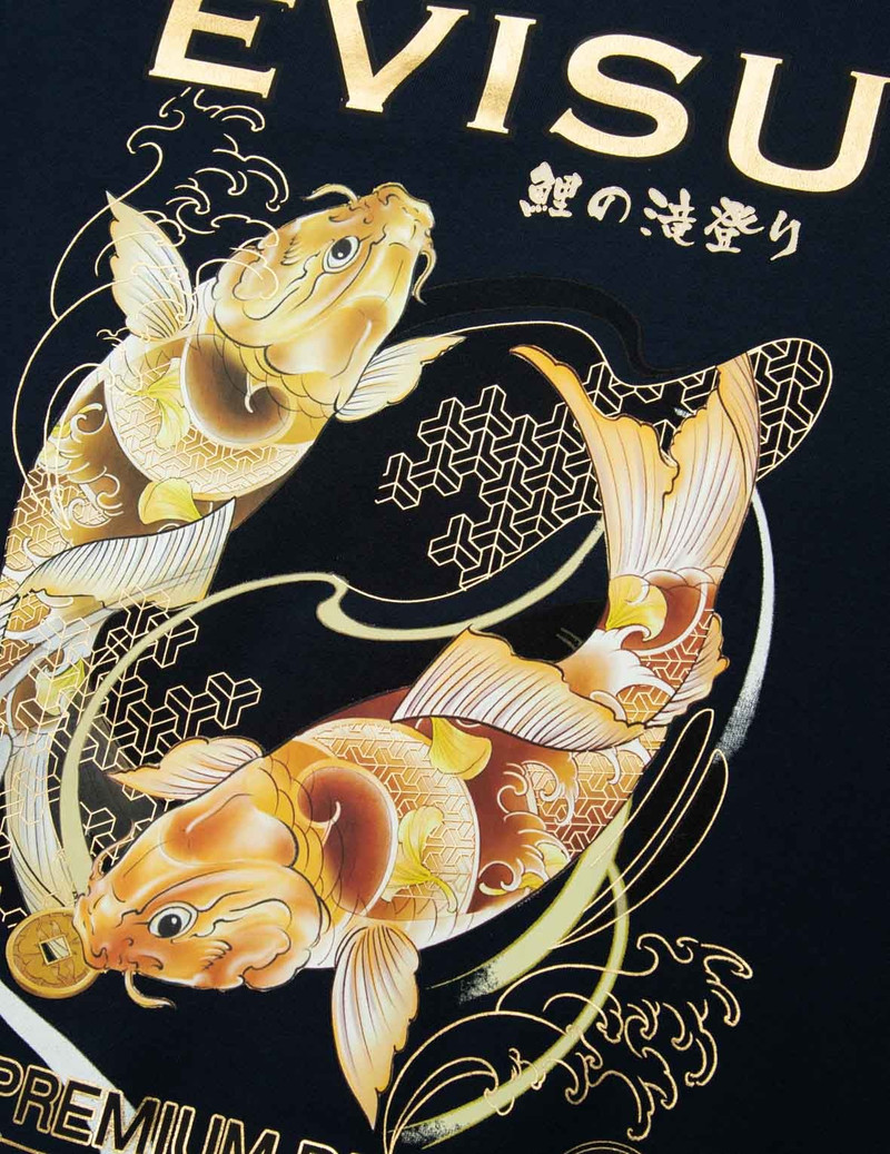 TATTOO KOI DUO PRINT SWEATSHIRT 10