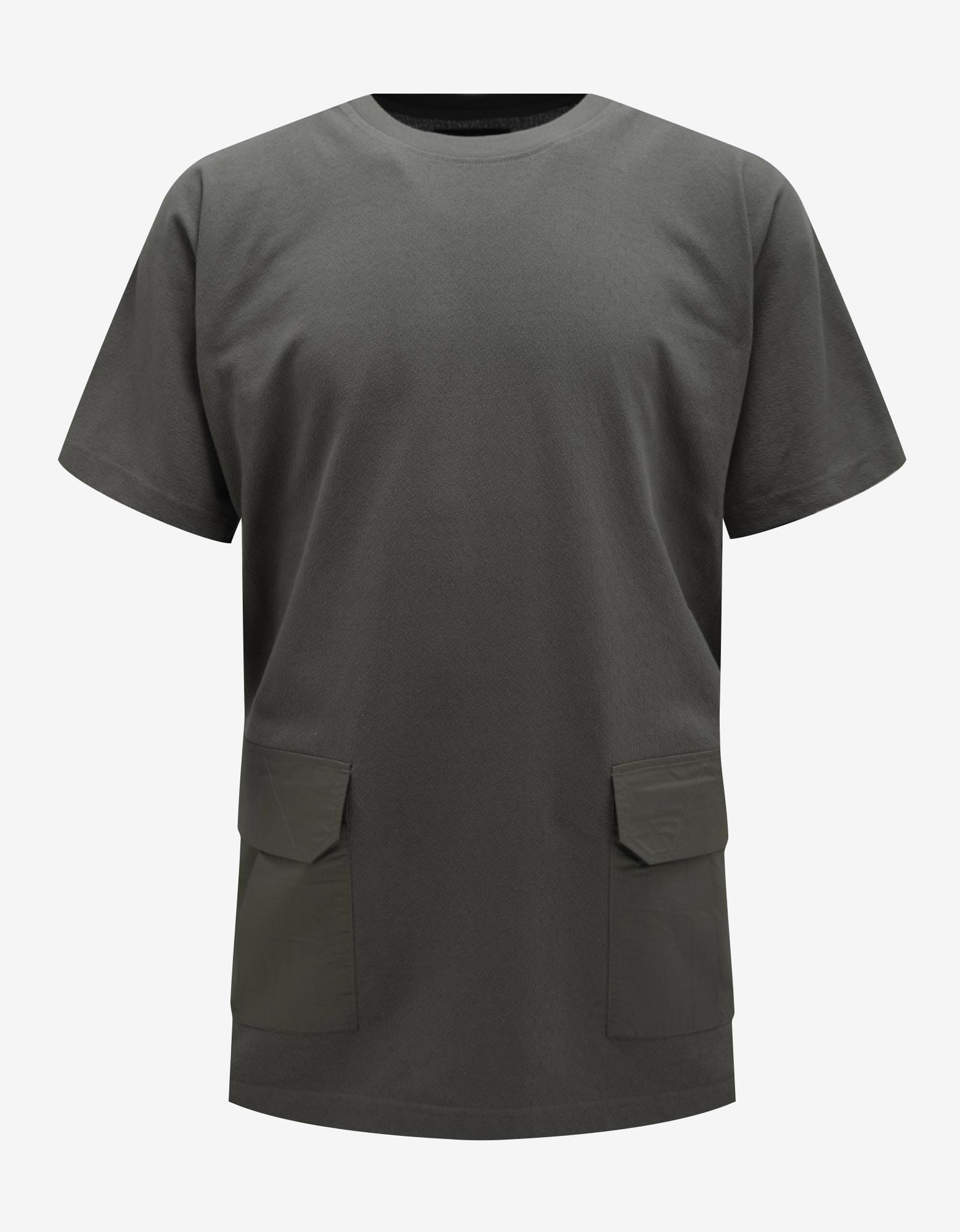 Y-3 Green Crepe Jersey Pocket T-Shirt - 1