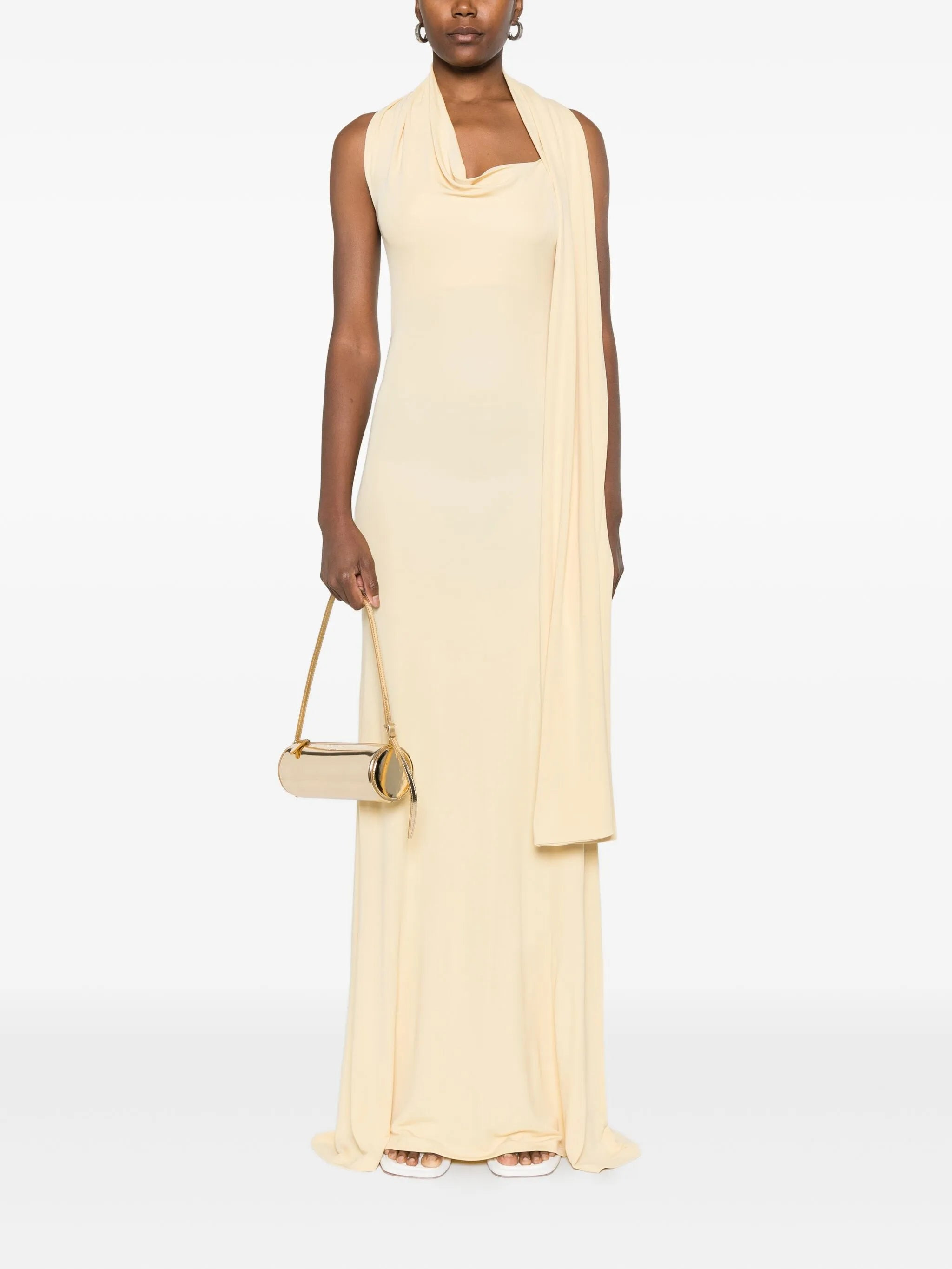 Wisp halterneck draped maxi dress - 2