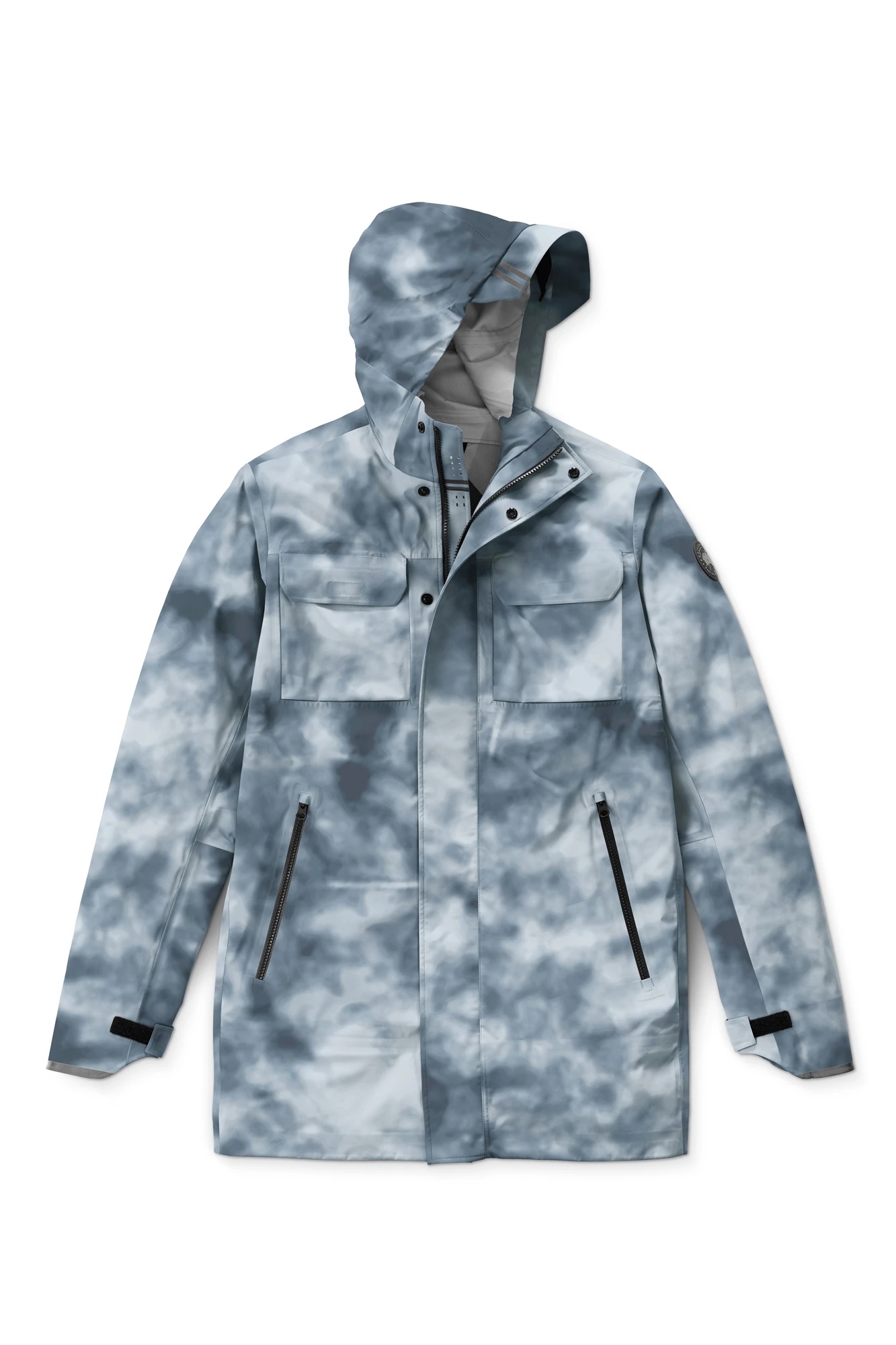 MEN'S WASCANA RAIN JACKET BLACK LABEL PRINT - 1