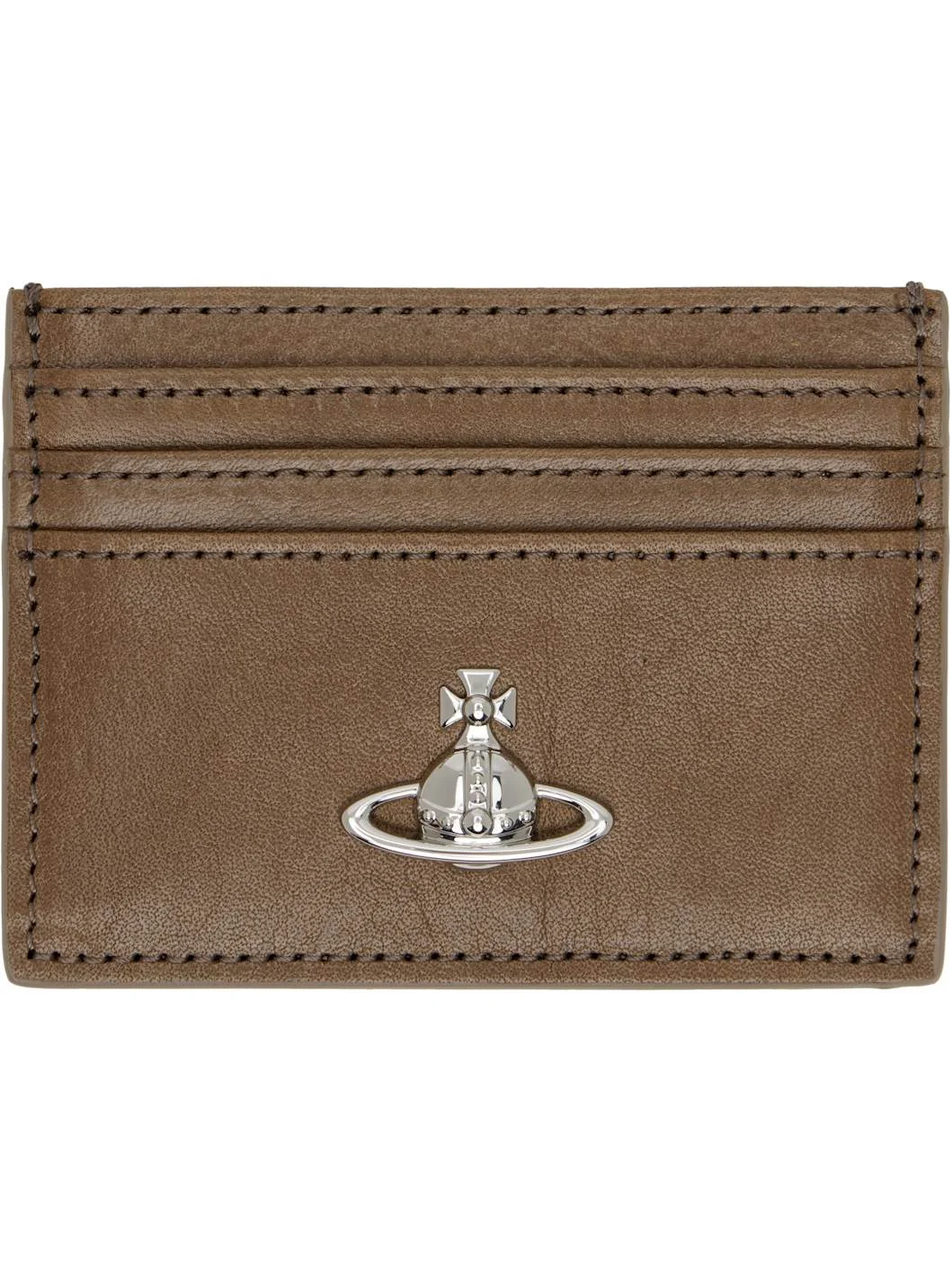 Brown Flat Card Holder - 1