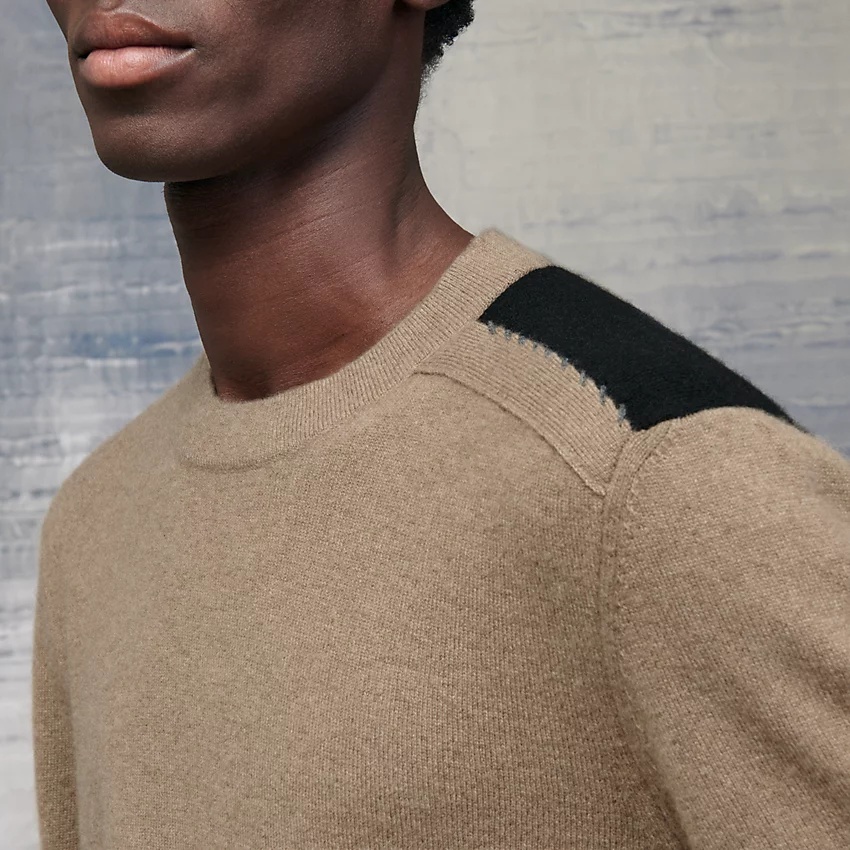 "Maxi sellier" crewneck sweater - 3