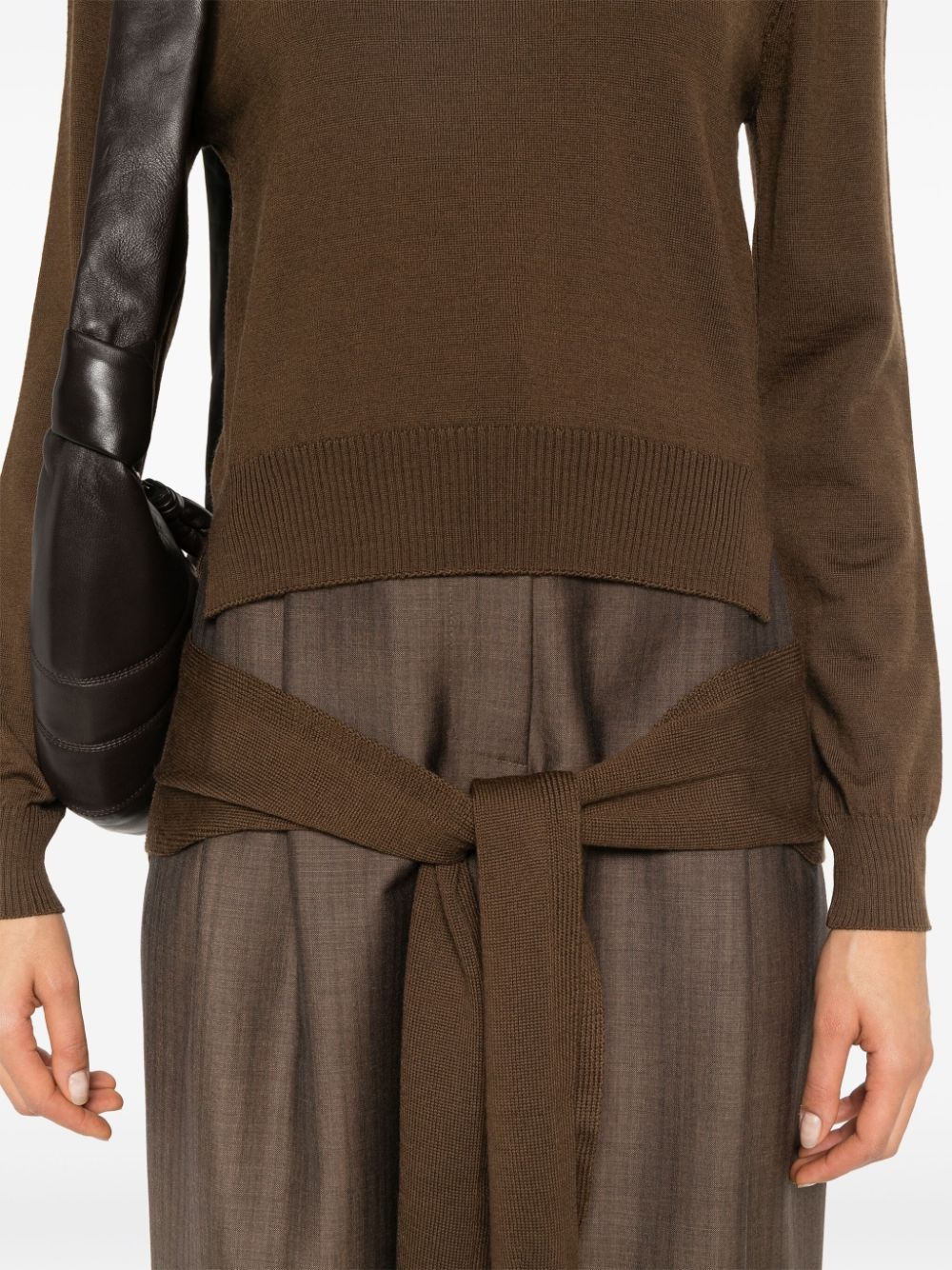 Trompe L'oeil sweater - 5