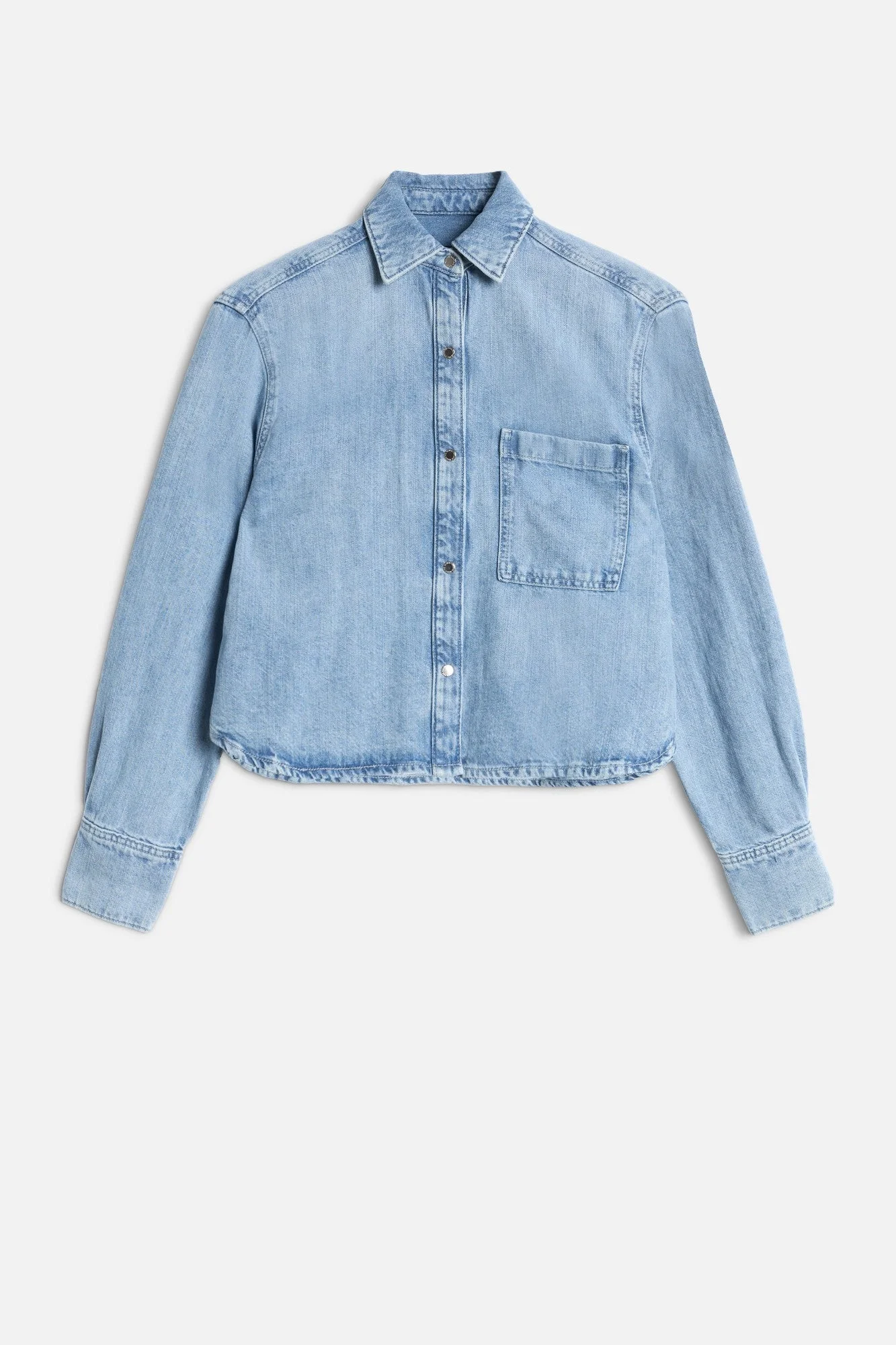 IVY SHIRT in Indigo Linen Iris - 1