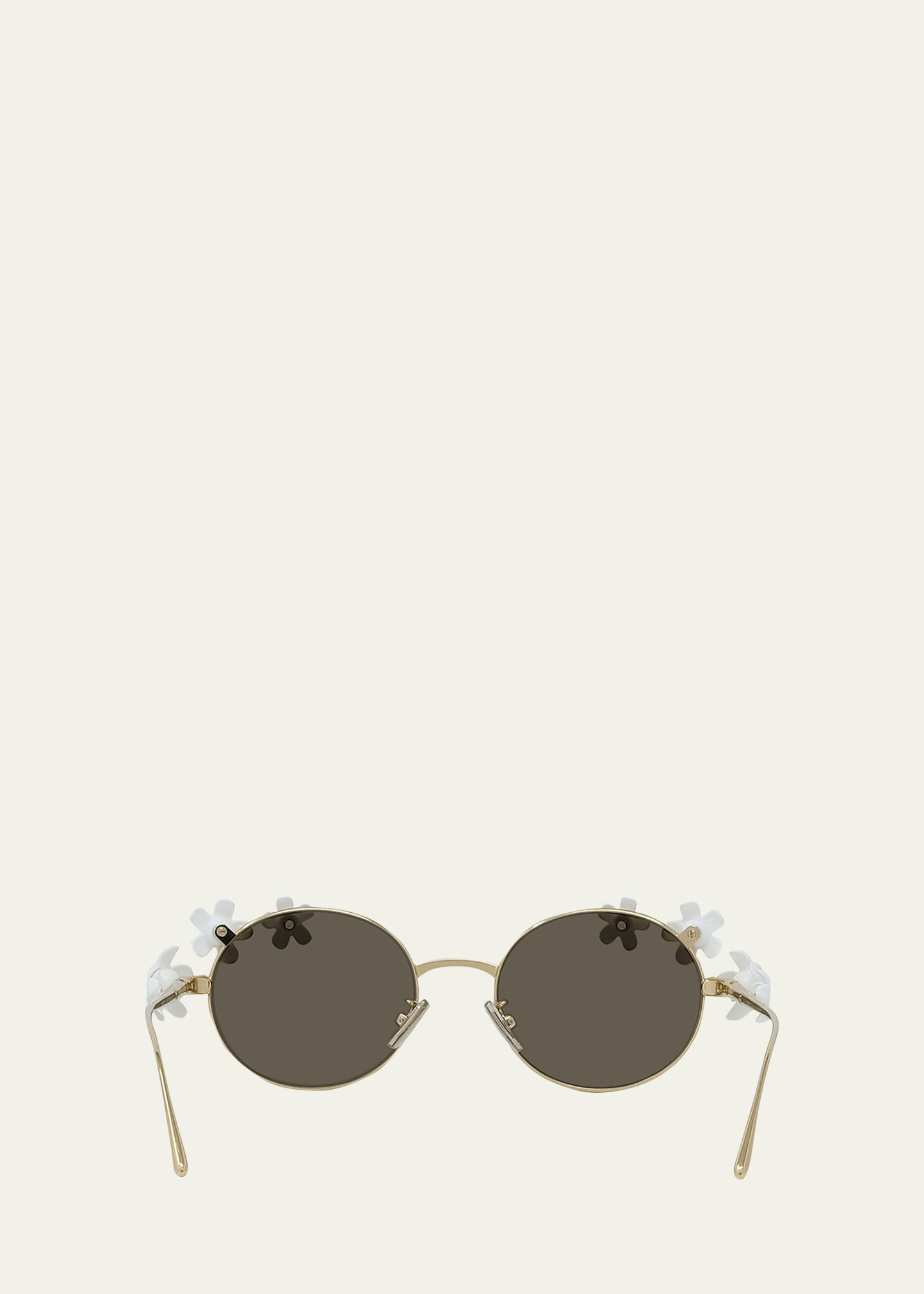 Signature Floral Metal Sunglasses - 5