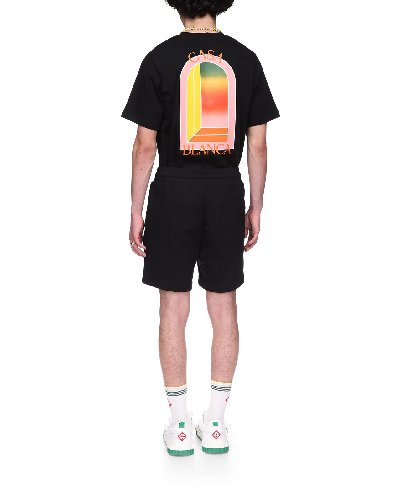 Gradient L'Arche Sweatshorts - 4