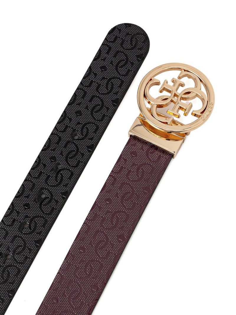 GUESS USA reversible logo-plaque belt outlook