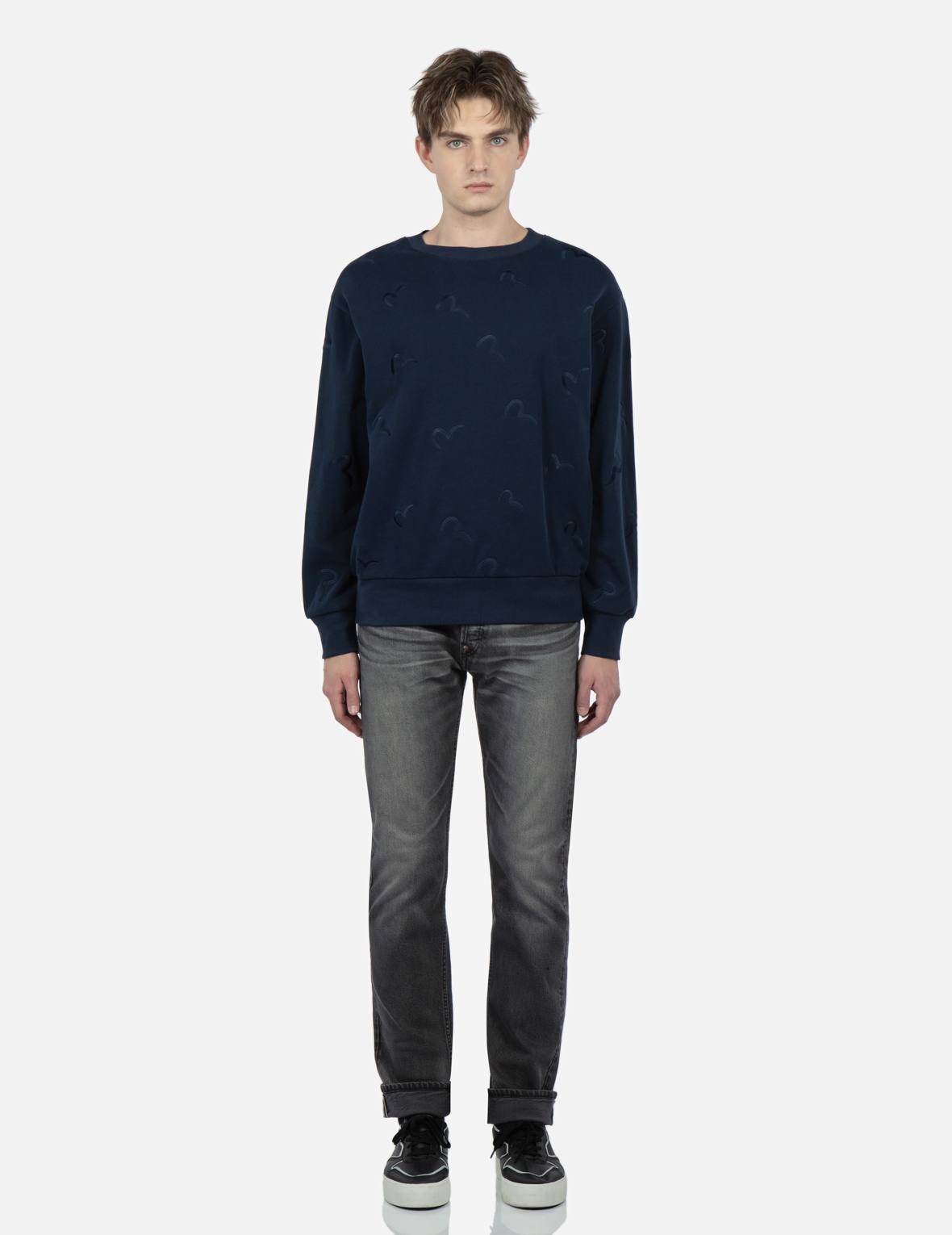 SEAGULL POCKET PRINT SLIM FIT JEANS #2010 - 6