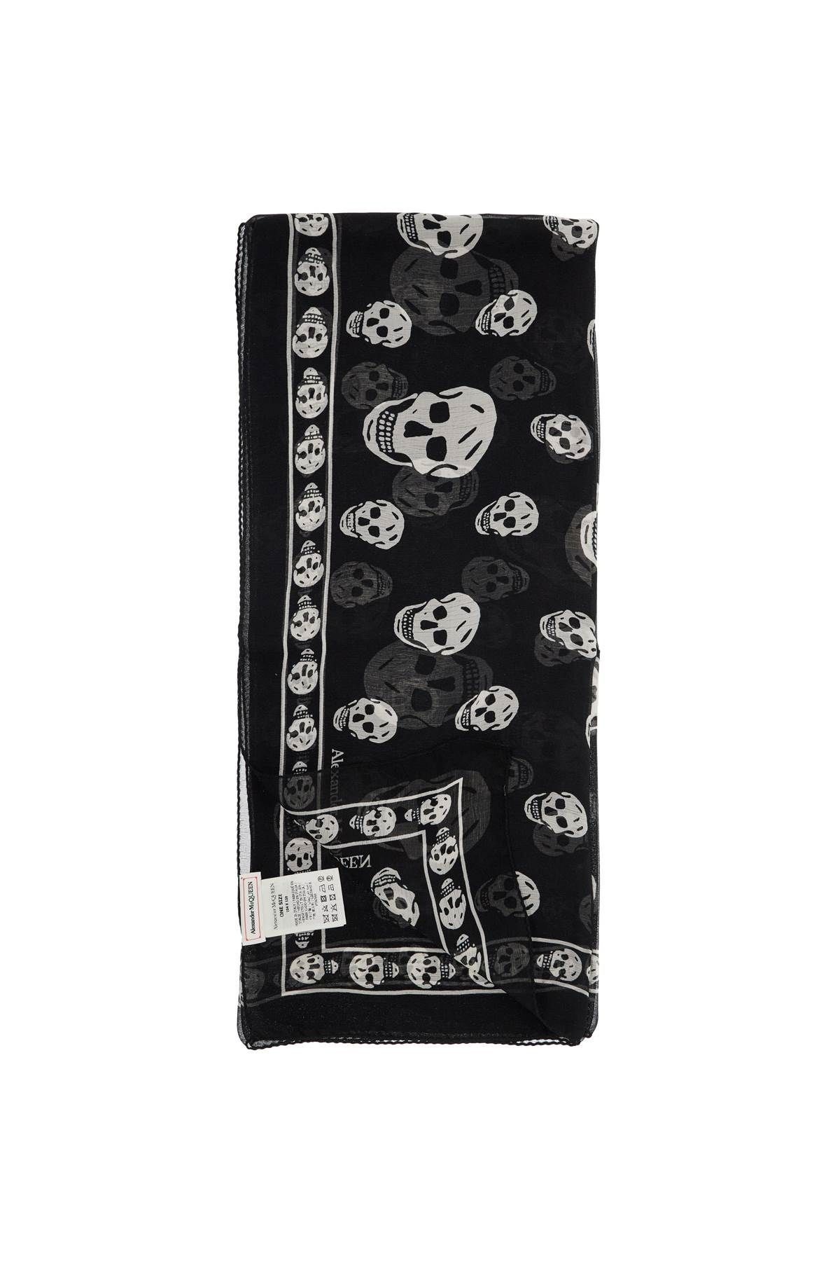 SILK SKULL SCARF - 2