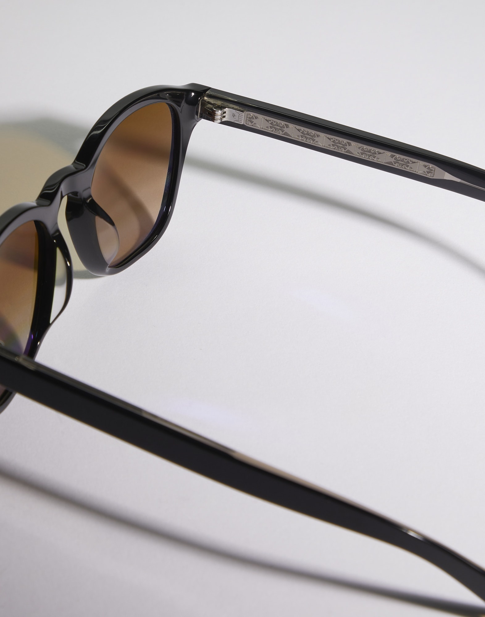 Intarsia Rays acetate sunglasses - 3