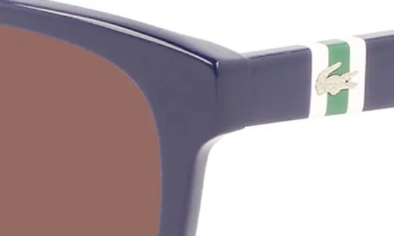 52mm Modified Rectangular Sunglasses - 6
