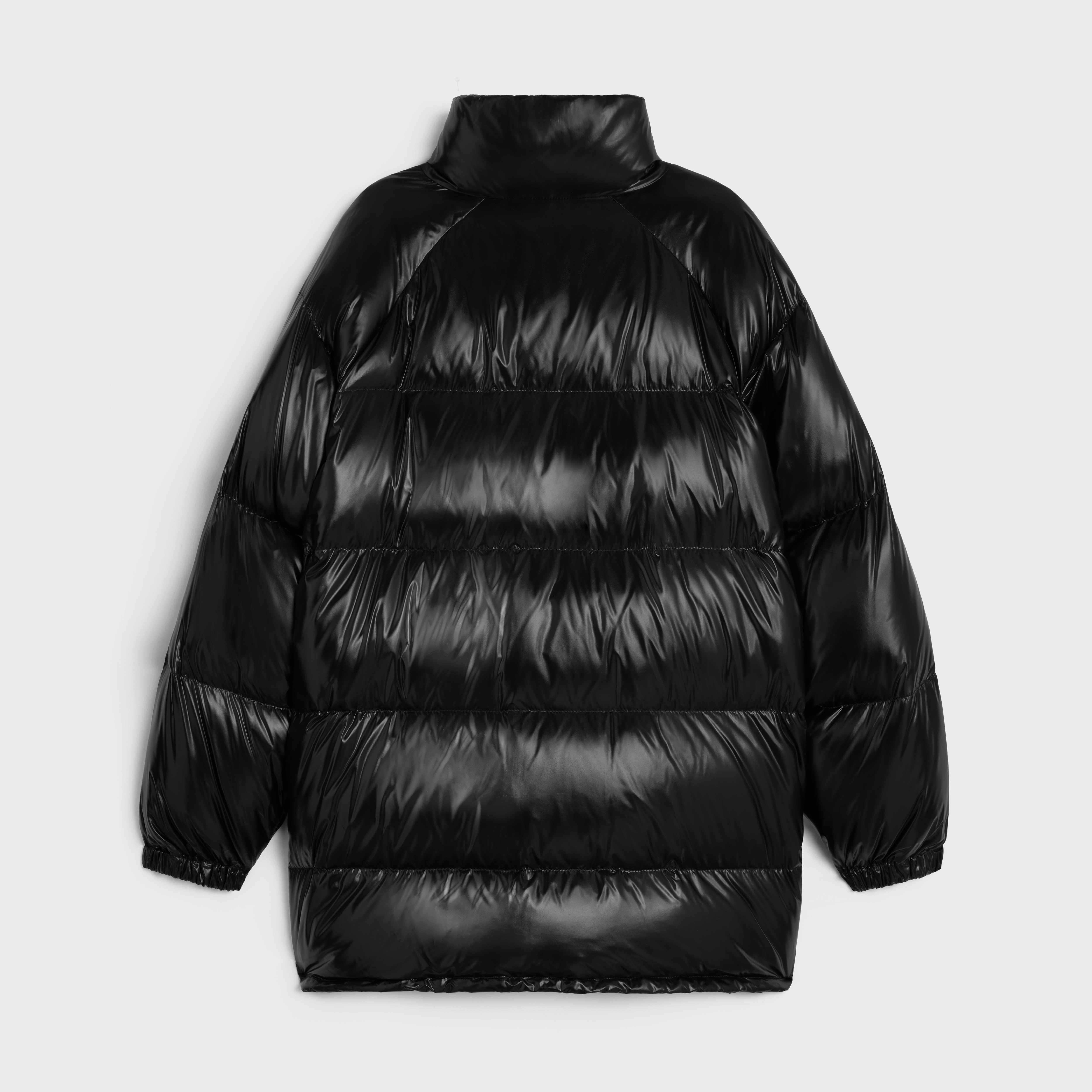 long triomphe down jacket in lightweight nylon - 2