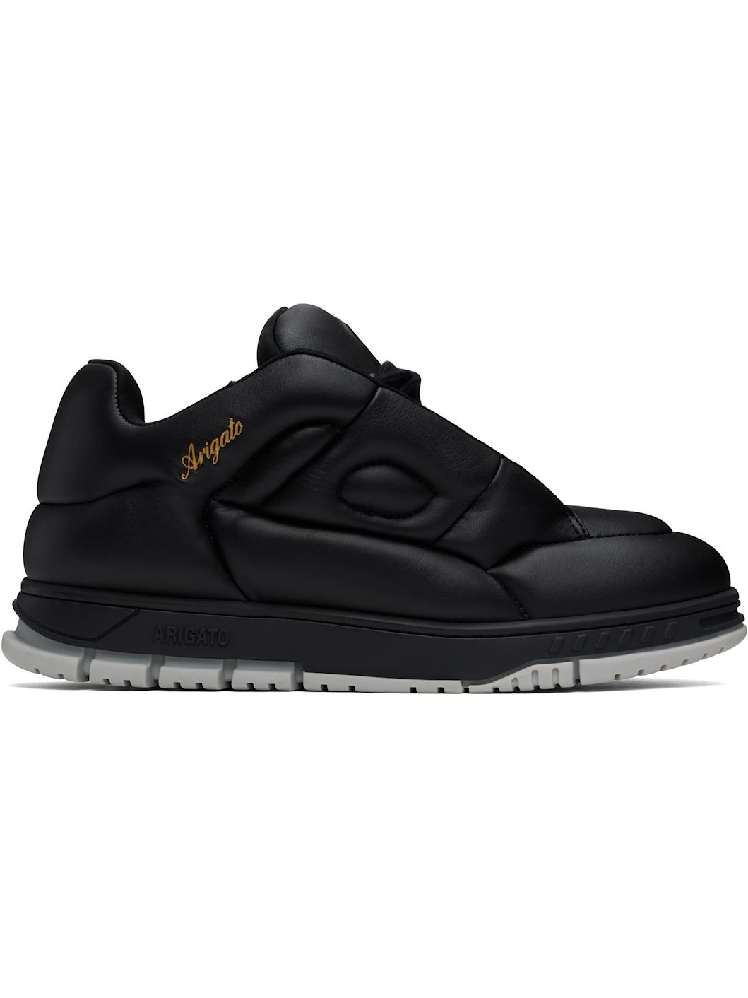 Black Area Puff Puff Sneakers - 1