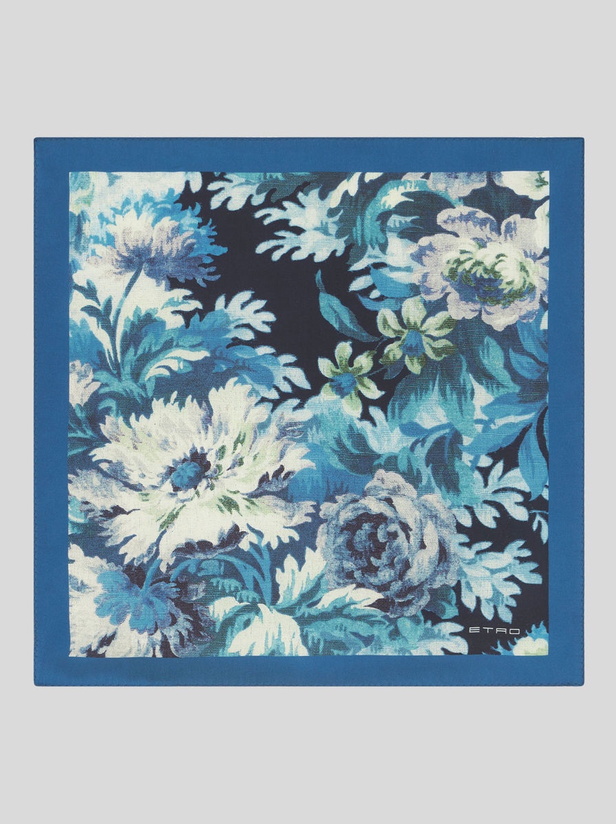 FLORAL POCKET SQUARE - 1