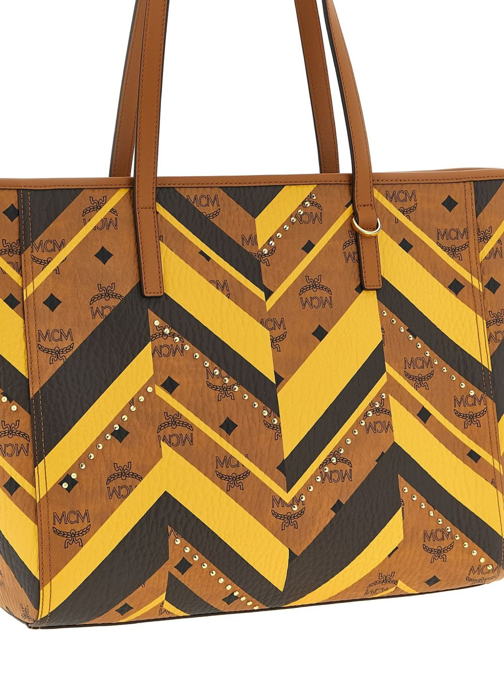 Medium Toni geometric-pattern tote bag - 3