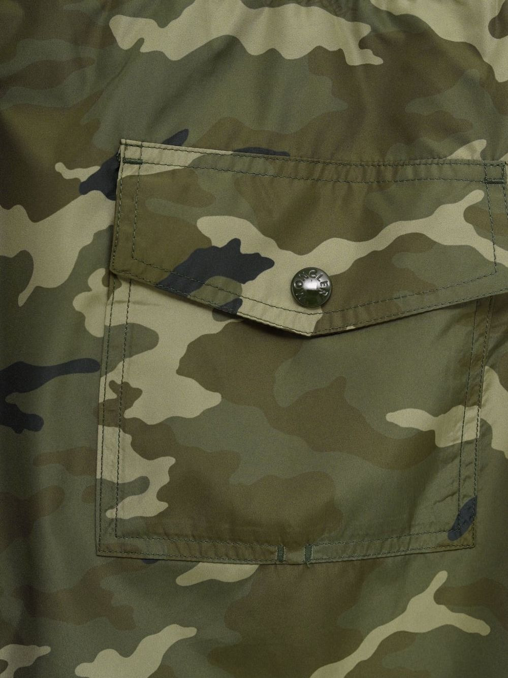 camouflage-print track shorts - 3