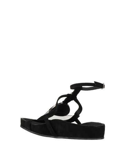 Balmain Black Women's Sandals outlook