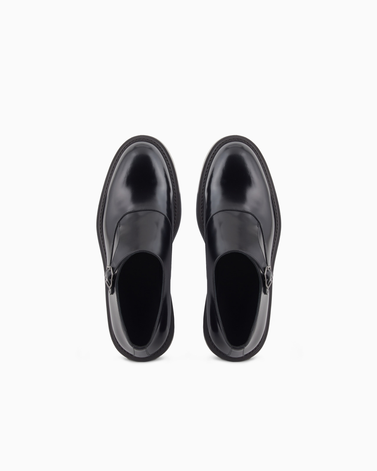 BRUSHED LEATHER MONKSTRAPS - 3