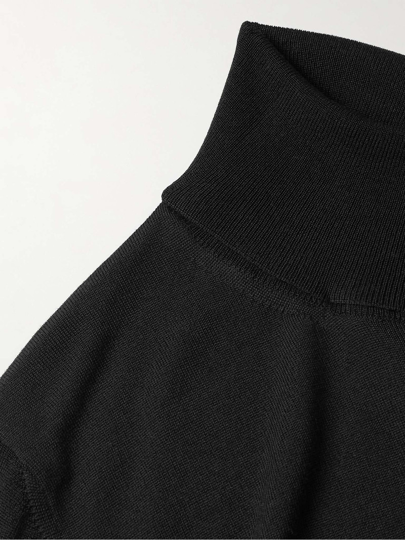 Slim-Fit Merino Wool Rollneck Sweater 6