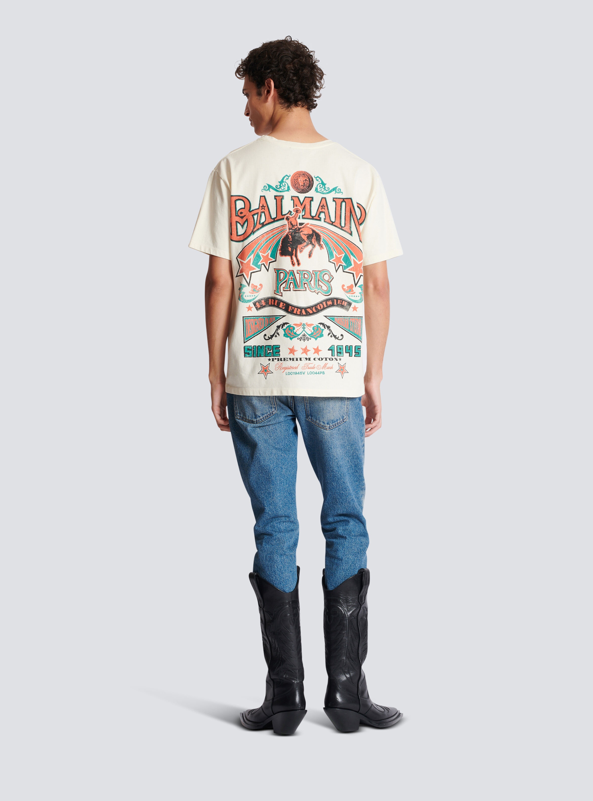 Balmain Signature Western T-shirt - 2