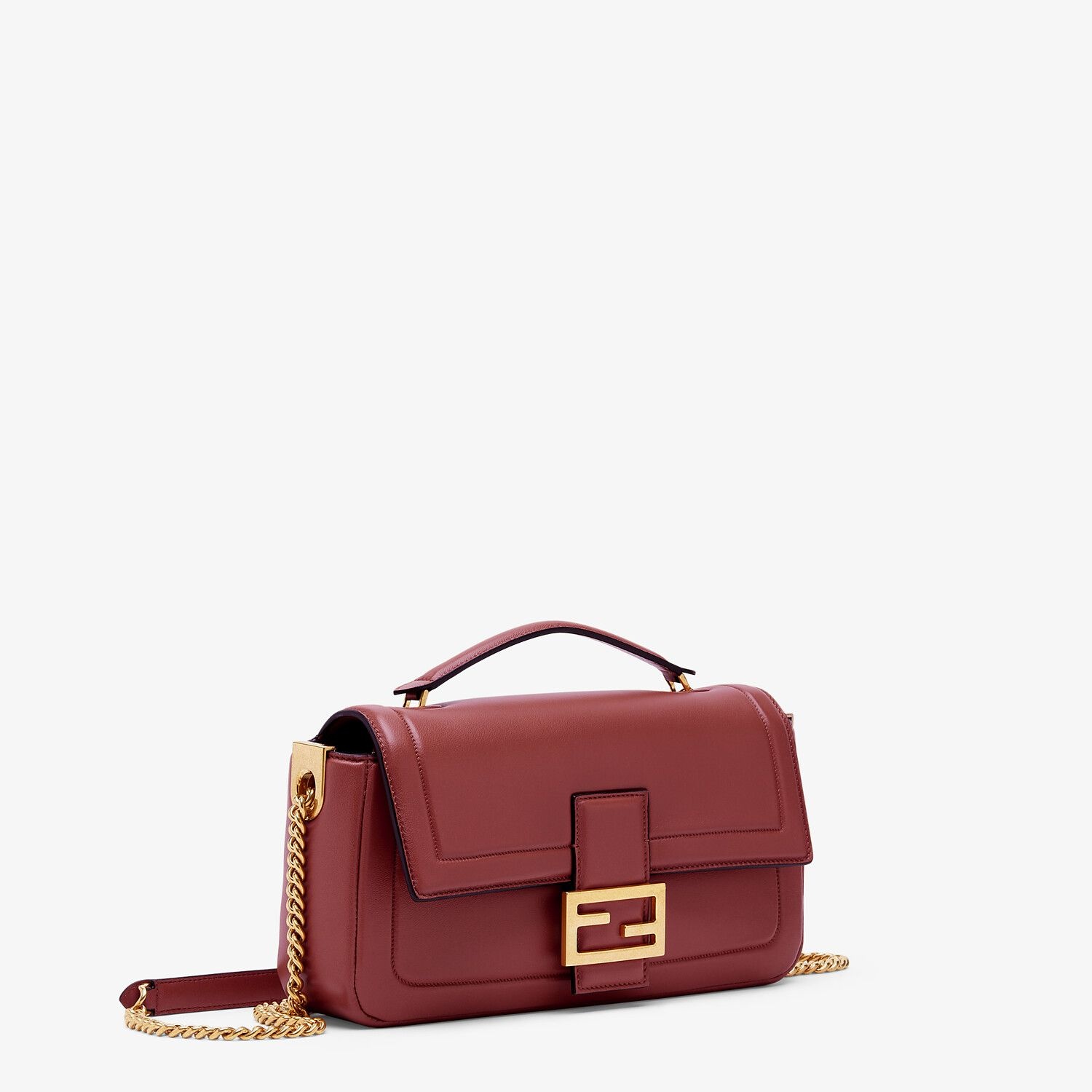 Red nappa leather bag - 2