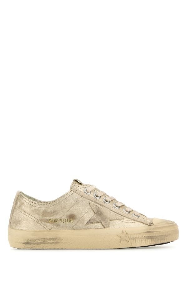 Gold leather V-Star 2 sneakers - 1