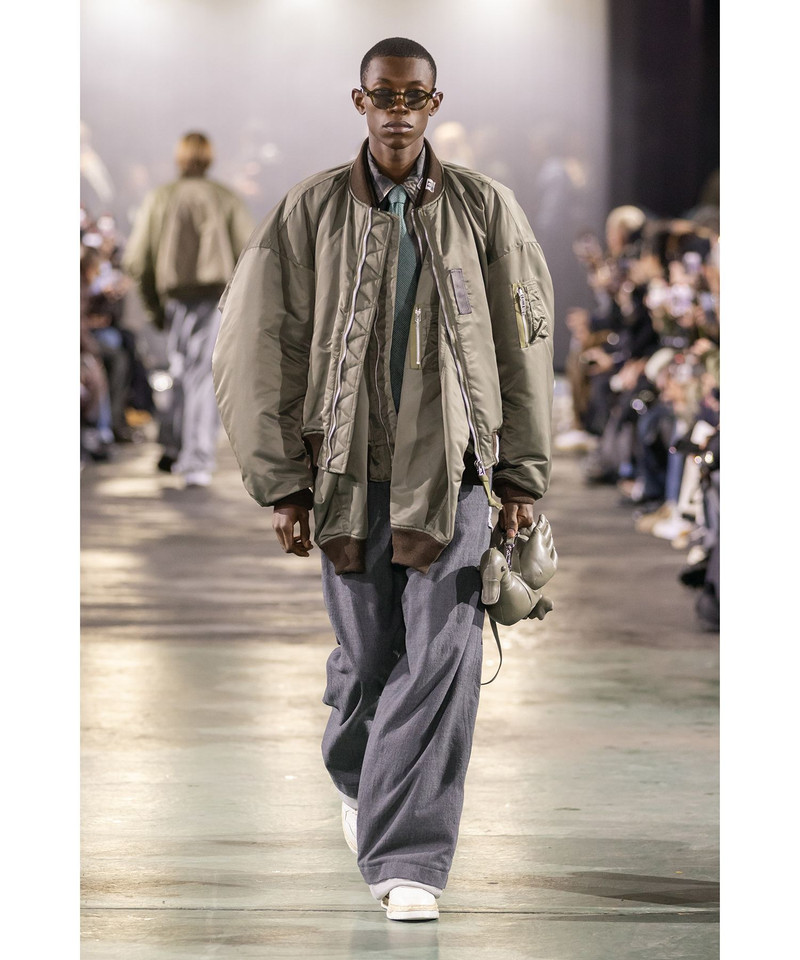 Front Layered Flight Jacket 23
