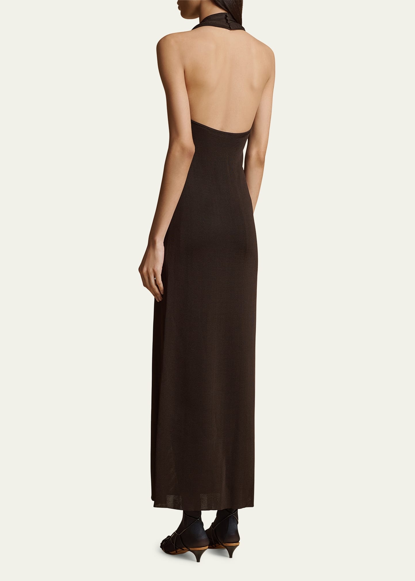 Coraline Long Halter Dress - 3