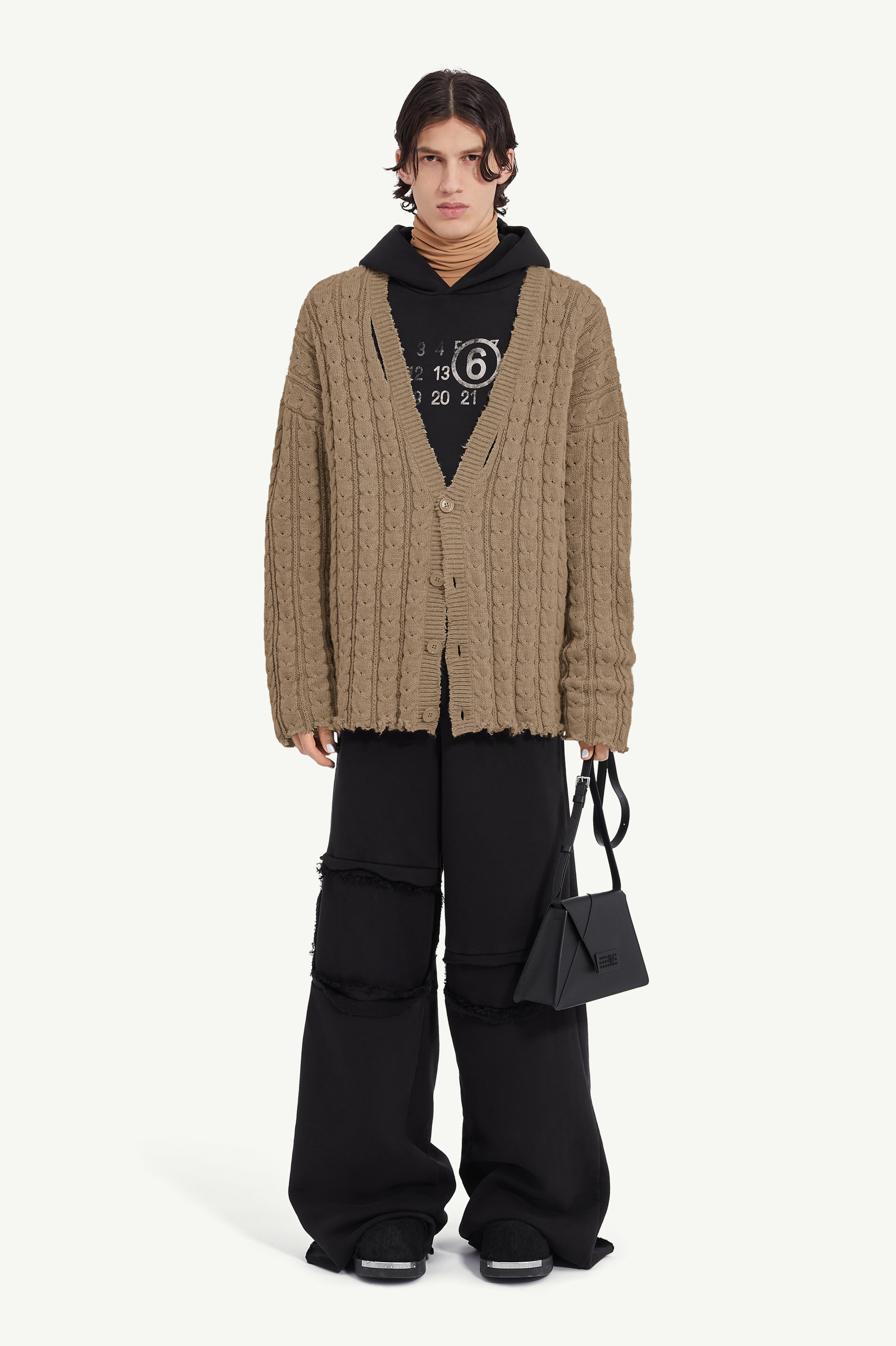 V-neck cardigan - 2