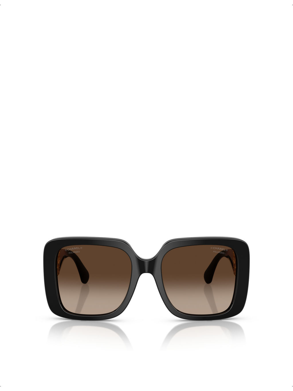 CH5532 Polarised Square-Frame Acetate Sunglasses - 1