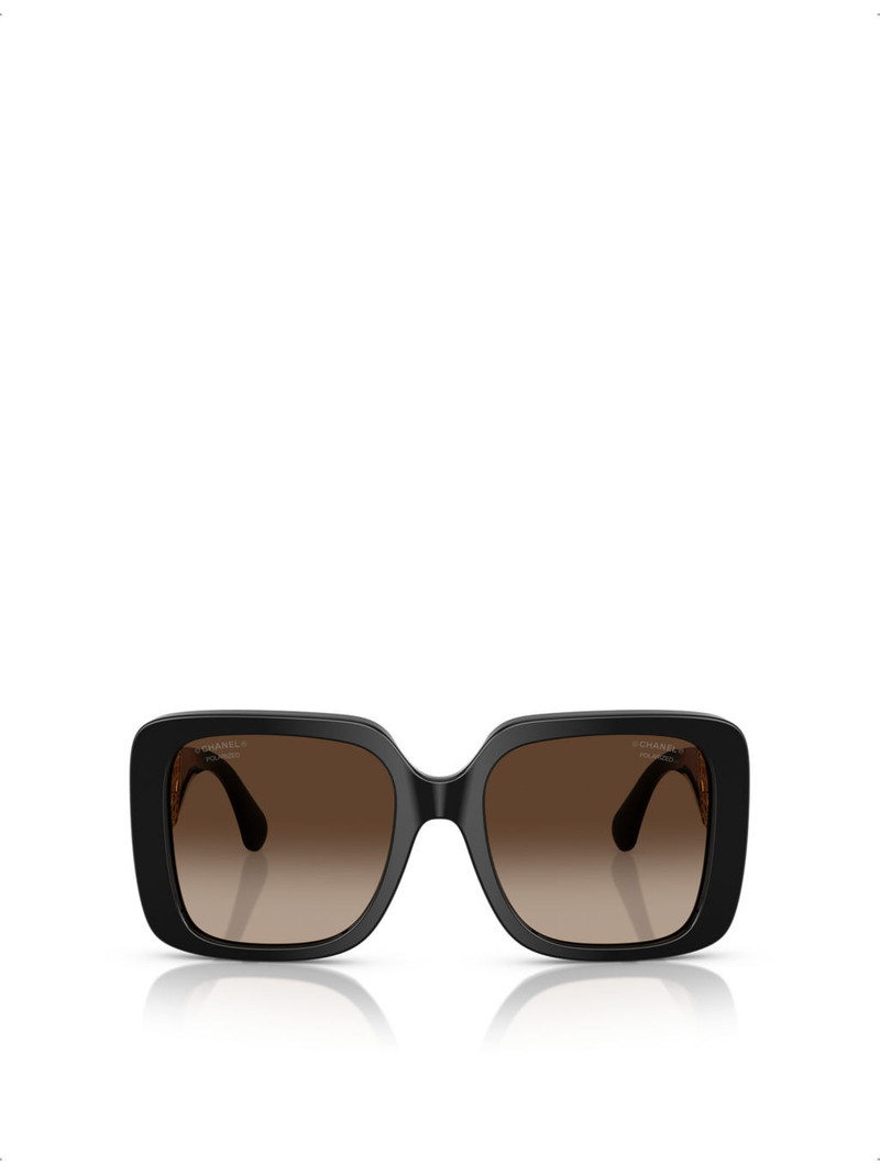 CH5532 Polarised Square-Frame Acetate Sunglasses 1