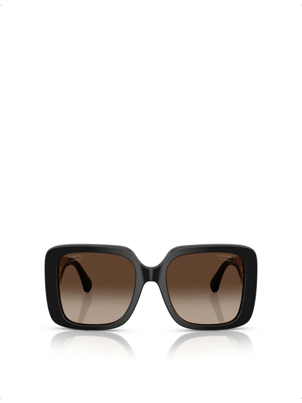 CH5532 Polarised Square-Frame Acetate Sunglasses - 1