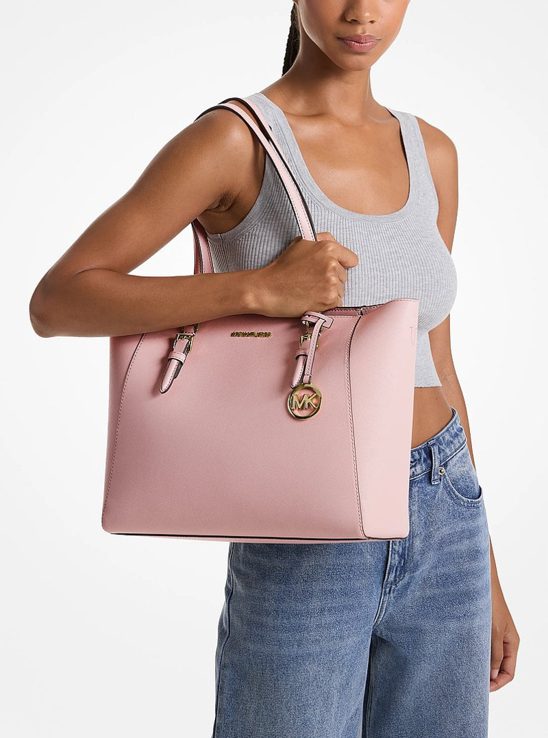 Charlotte Large Saffiano Leather 3-in-1 Tote Bag 3