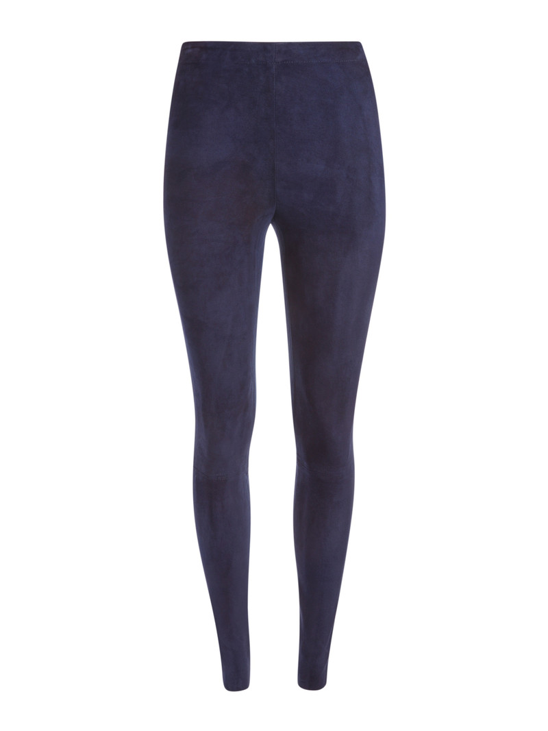 MADDOX SIDE ZIP SUEDE LEGGING 1
