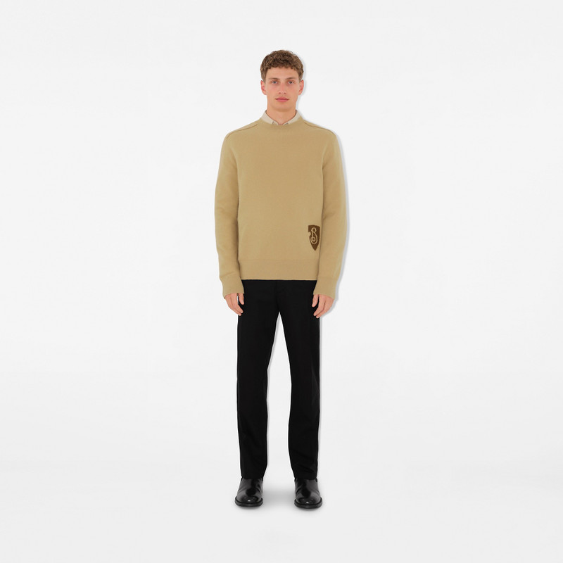 Burberry B Shield Wool Blend Sweater outlook