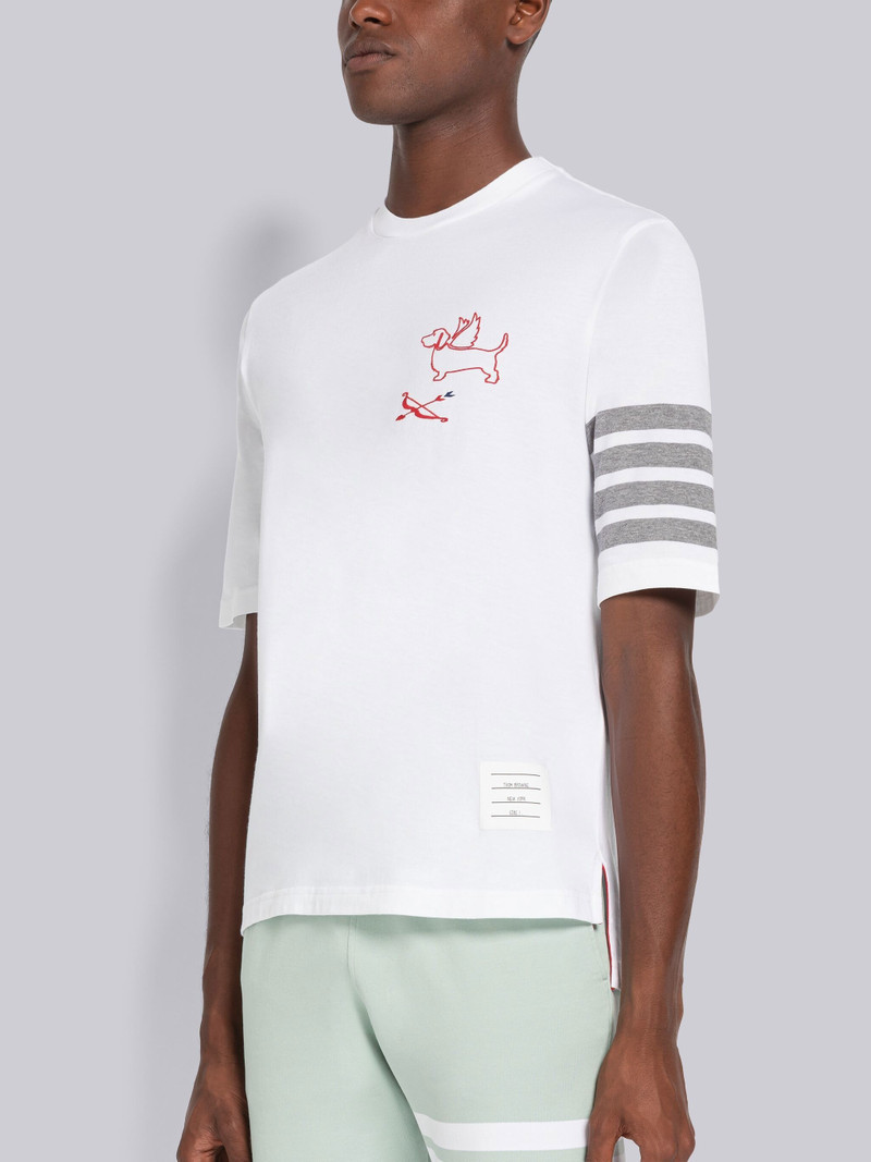 Thom Browne Jersey Hector 4-Bar Tee outlook