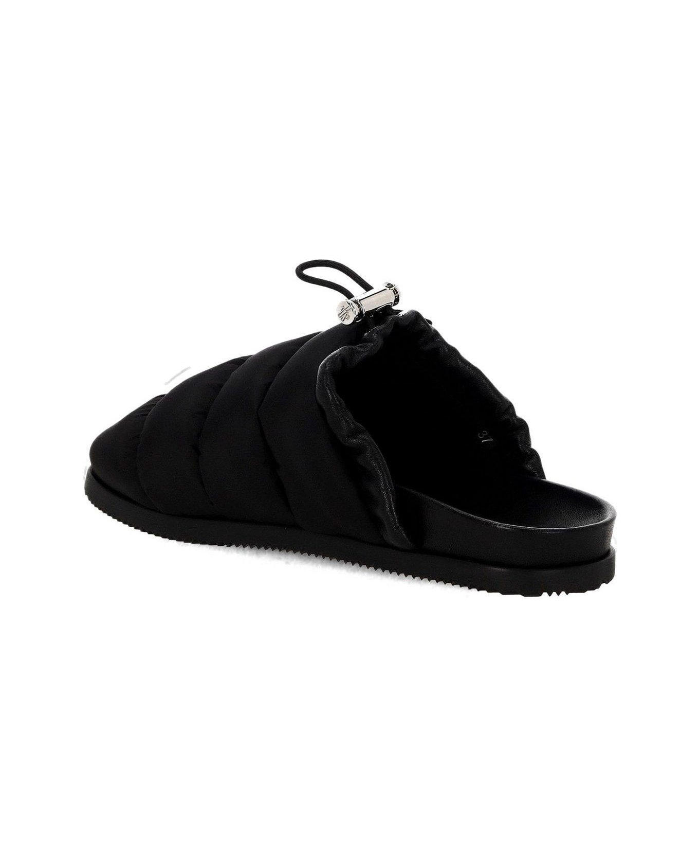 Logo Patch Padded Slippers - 3